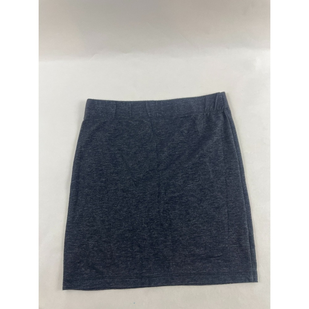 Nollie Skirt Girl's Size Large Blueish Gray Heather Above the Knee Mini Pull Up